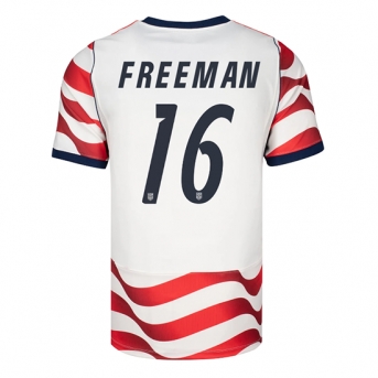 Billige Fotballdrakt Forente stater Alex Freeman #16 Replika Hjemmedrakt VM 2026 Kortermet